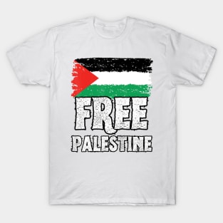 Free Palestine Flag T-Shirt